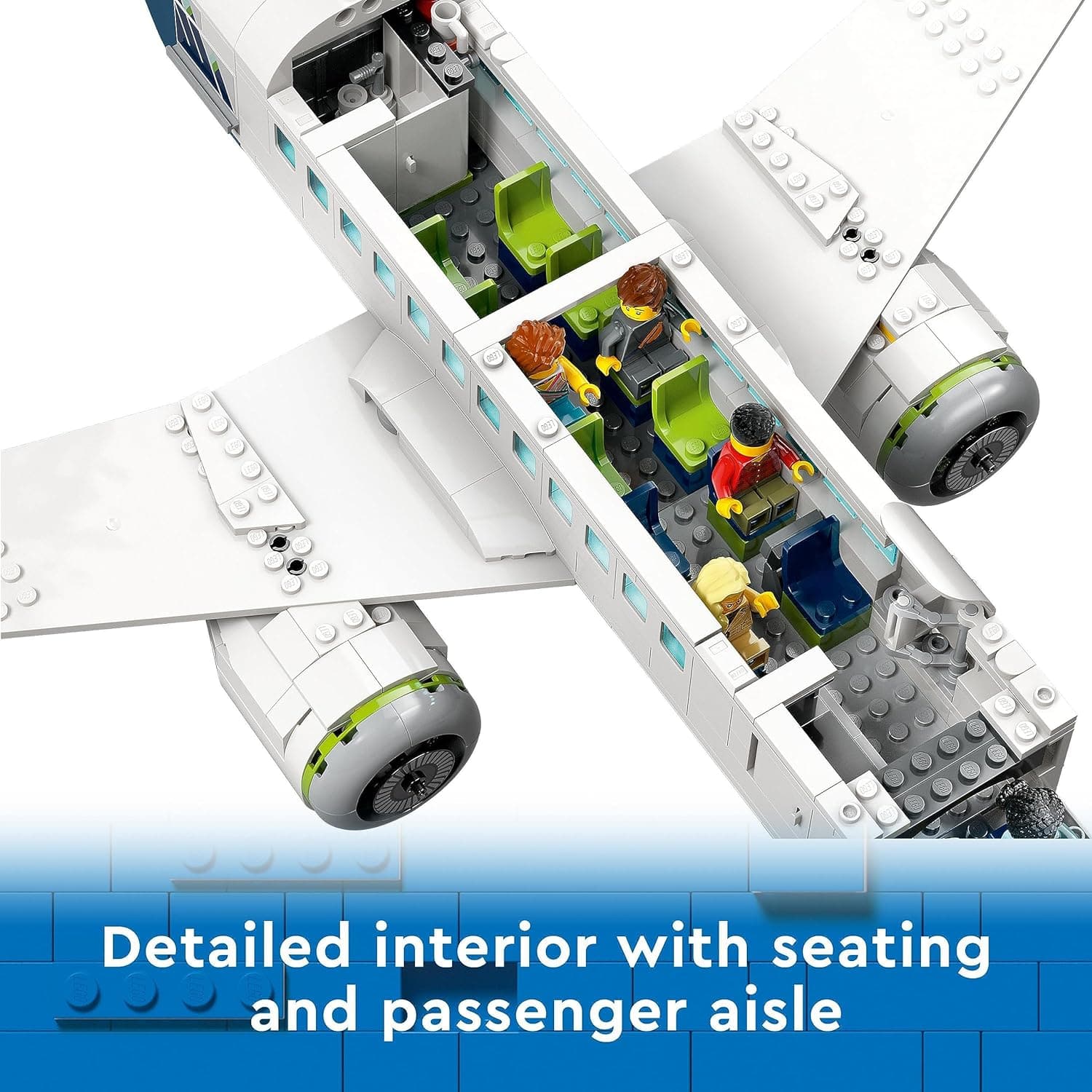 Buy Alann Trading Limited,LEGO 60367 City Passenger Aeroplane Toy Building Set, Large Plane Model with Airport Ground Crew Vehicles: Apron Bus, Pushback Tug, Catering Loader, Baggage Truck plus 9 Minifigures - Gadcet UK | UK | London | Scotland | Wales| Near Me | Cheap | Pay In 3 | Toys & Games